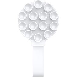 Mobigear SnapDisc MagSafe Zuignap Telefoonhouder - Wit Universeel