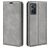 Mobigear Retro Slim OPPO A96 Hoesje Bookcase Portemonnee - Grijs
