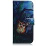 Mobigear Design Samsung Galaxy A71 Hoesje Bookcase Portemonnee - Uil
