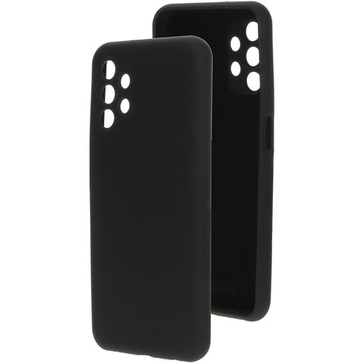 Mobiparts Samsung Galaxy A13 4G Siliconen Hoesje Backcover - Zwart