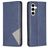 Mobigear Rhombus Slim Samsung Galaxy S23 FE Hoesje Bookcase - Blauw
