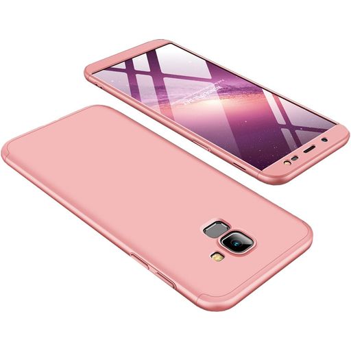 Mobigear TriGuard Samsung Galaxy J6 (2018) Hoesje Hardcase Backcover - Roségoud