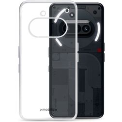 Mobilize Gelly Case Doorzichtig Nothing Phone (3a) Hoesje Flexibel TPU Backcover - Transparant