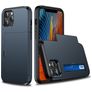 Mobigear Rugged Credit Card Case Blue Apple iPhone 12 Pro Max