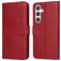 Mobigear Wallet Samsung Galaxy S24 Plus Hoesje Bookcase Portemonnee - Rood
