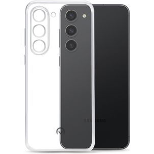 Mobilize Gelly Doorzichtig Samsung Galaxy S23 Hoesje Flexibel TPU Backcover - Transparant