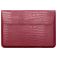 Mobigear Envelope Croco Laptop Sleeve 15 - 16 inch Laptop hoes - Rood