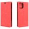 Mobigear Retro Slim iPhone 12 Pro Hoesje Bookcase Portemonnee - Rood