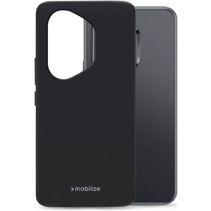 Mobilize Rubber Gelly HONOR 400 Pro Hoesje Flexibel TPU Backcover - Zwart