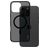 CARE by PanzerGlass Flagship iPhone 16 Pro Max MagSafe Hoesje Hardcase Backcover - Transparant / Zwart
