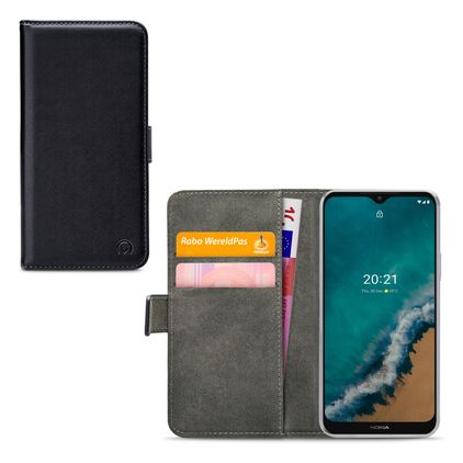 Mobilize Classic Gelly Wallet Nokia G50 Hoesje Bookcase Portemonnee - Zwart