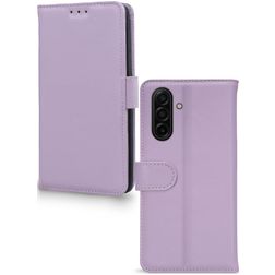 Mobilize Premium Gelly Samsung Galaxy A17 Hoesje Bookcase Portemonnee - Paars
