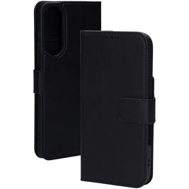 Mobiparts Classic Wallet Samsung Galaxy S25 Edge Hoesje Bookcase - Zwart