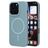 Mobiparts Slim Line iPhone 16 Pro MagSafe Hoesje Hardcase Backcover - Sage Green