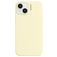 Nudient Base iPhone 14 Siliconen Hoesje Backcover - Pale Yellow Nudient Base iPhone 14 Siliconen Hoesje Backcover - Pale Yellow