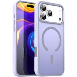 Mobigear Shockproof iPhone 17 Pro Max MagSafe Hoesje Hardcase Backcover - Lavendel