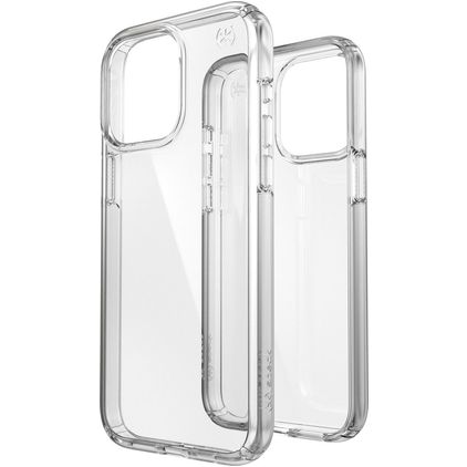 Speck Presidio Perfect Clear Doorzichtig iPhone 15 Pro Max Hoesje Hardcase Backcover Shockproof - Transparant