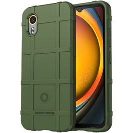 Mobigear Rugged Shield Samsung Galaxy Xcover 7 Hoesje Flexibel TPU Backcover Shockproof - Groen Mobigear Rugged Shield Samsung Galaxy Xcover 7 Hoesje Flexibel TPU Backcover Shockproof - Groen