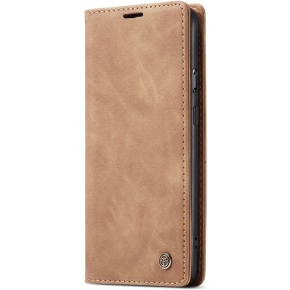CaseMe 013 OnePlus Nord Hoesje Bookcase Portemonnee - Bruin