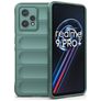 Mobigear Bumpy Realme 9 Pro Plus Hoesje Flexibel TPU Backcover - Groen