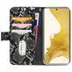 Mobilize Magnet Zipper Samsung Galaxy S22 Hoesje Uitneembare 2in1 Bookcase Portemonnee - Zwart