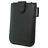 Valenta Card Pocket Slide Leren Pasjeshouder - 5 Pasjes - Zwart