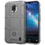Mobigear Rugged Shield Nokia 2.2 Hoesje Flexibel TPU Backcover Shockproof - Grijs