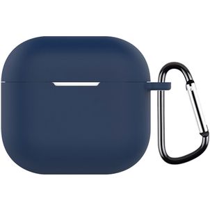 Mobigear Colors Apple AirPods 4 Hoesje Flexibel Siliconen - Blauw