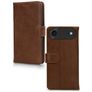 Mobilize Wallet iPhone Air Hoesje Echt Leer Bookcase Portemonnee - Bruin