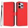 Mobigear Urban Wallet iPhone 16 Pro Max Hoesje Bookcase Portemonnee - Rood