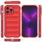 Mobigear Bumpy iPhone 14 Pro Max Hoesje Flexibel TPU Backcover - Grijs
