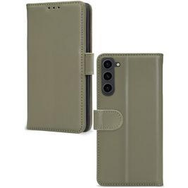 Mobilize Premium Gelly Wallet Samsung Galaxy S23 Hoesje Bookcase Portemonnee - Groen