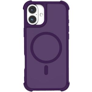 Mobigear Armor Shield iPhone 16 Plus MagSafe Hoesje Hardcase Backcover - Paars