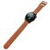 Mobigear Bumpy Siliconen Smartwatch Bandje Gespsluiting - Universeel 20 mm aansluiting - Bruin