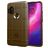 Mobigear Rugged Shield Motorola One Hyper Hoesje Flexibel TPU Backcover Shockproof - Bruin