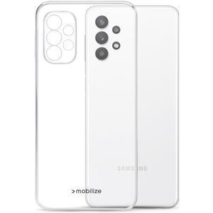 Mobilize Gelly Doorzichtig Samsung Galaxy A32 5G Hoesje Flexibel TPU Backcover - Transparant