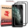 GrizzlyCoat Easy Fit iPhone 11 Pro Max Glazen Screenprotector - Case Friendly + Installatie Frame - Zwart