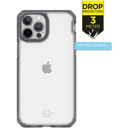 ITSkins HybridFrost iPhone 13 Pro Max Hoesje Hardcase Backcover Shockproof - Zwart