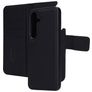 Mobiparts Samsung Galaxy S25 Hoesje Echt Leer Uitneembare 2in1 Bookcase Portemonnee - Zwart