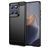 Mobigear Brushed Slim Motorola Edge 60 Fusion Hoesje Flexibel TPU Backcover - Zwart