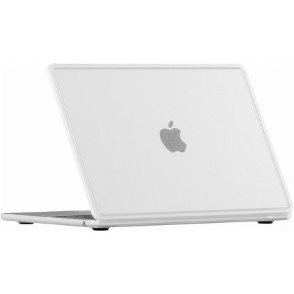 Mobigear Shockproof Slim Dunne MacBook Air 13 Inch (2022-2026) Hoes Hardshell Laptopcover MacBook Case - Transparant - Model A2681 / A3113 / A3240 / A3449