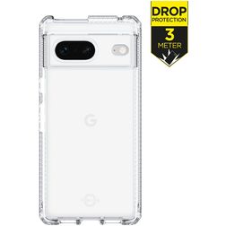 ITSKINS SpectrumClear-R Doorzichtig Google Pixel 7 Hoesje Flexibel TPU Backcover Shockproof - Transparant