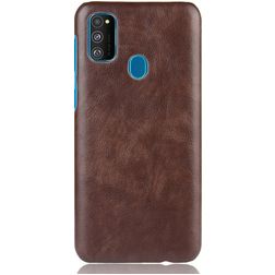 Mobigear Excellent Samsung Galaxy M21 Hoesje Hardcase Backcover - Bruin