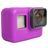 Mobigear Classic GoPro Hero 5 Hoesje Flexibel Siliconen - Paars