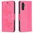 Mobigear Butterfly Samsung Galaxy A24 Hoesje Bookcase Portemonnee - Magenta