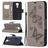 Mobigear Butterfly Xiaomi Redmi Note 9 Hoesje Bookcase Portemonnee - Grijs