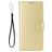 Mobigear Wallet TCL 30 Plus Hoesje Bookcase Portemonnee - Goud