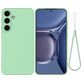 Mobigear Rubber Touch Samsung Galaxy S25 FE Siliconen Hoesje Backcover - Groen