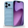 Mobigear Bumpy iPhone 18 Pro Hoesje Flexibel TPU Backcover - Blauw