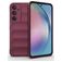 Mobigear Bumpy Samsung Galaxy A55 Hoesje Flexibel TPU Backcover - Rood
